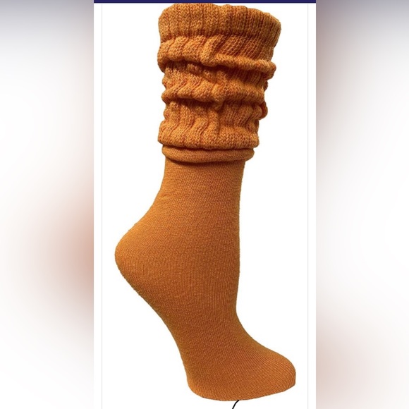 2 YACHT & SMITH WOMEN'S pink and orange SLOUCH SOCKS SIZE 9-11 - Picture 5 of 5